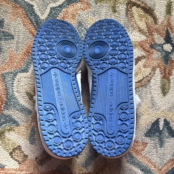 Adidas Forum retro White Blue basketball Sneakers - Picture 3 of 5